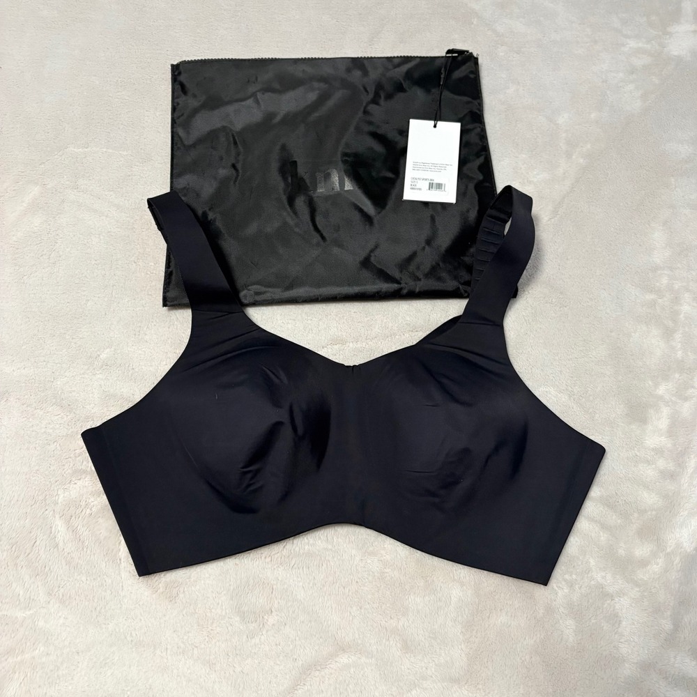 Knix Catalyst High Impact Sports Bra Womens Black Size 5 Adjustable Wireless